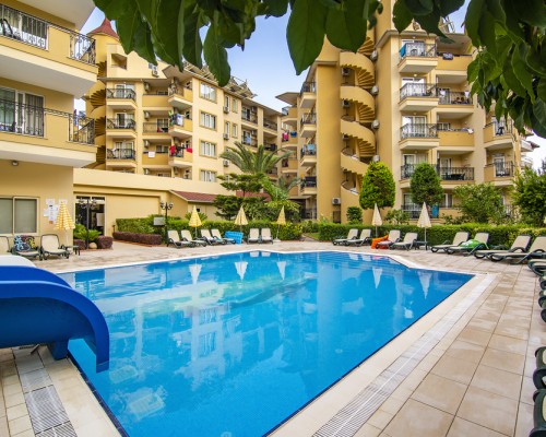 Kleopatra Royal Palm 4* — семейный отель на первой линии в Аланье