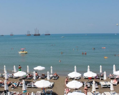 Sunprime Dogan Side Beach 3* — пляжный отель в Сиде