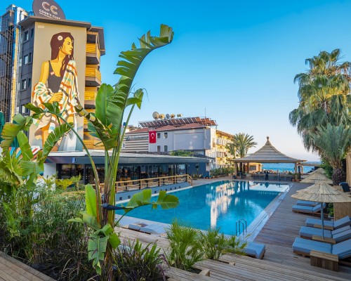 Ananea Kleopatra Beach 4* — отель для взрослых на первой линии в Аланье