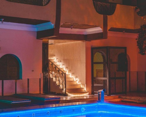 Dahab Plaza 3* — отель на первой линии в Дахабе