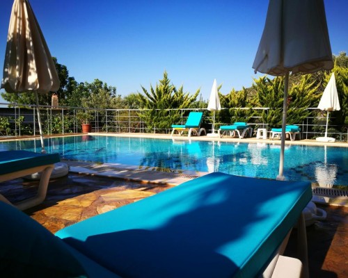 Villa Kalkan в Калкане: апартаменты с бассейном и кухней
