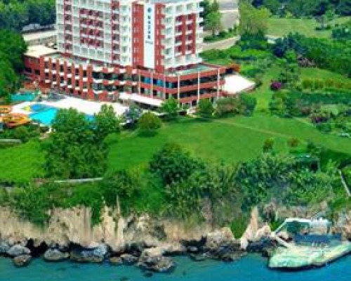 Nazar Beach Hotel, Анталья — отель на первой линии
