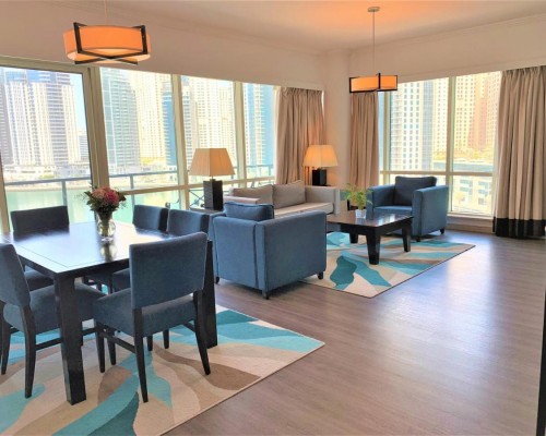 Nuran Marina Serviced Residences — апарт-отель в Dubai Marina