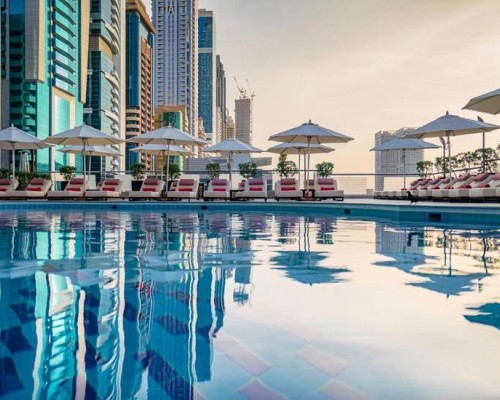 Towers Rotana 4* — отель на Sheikh Zayed Road, Дубай