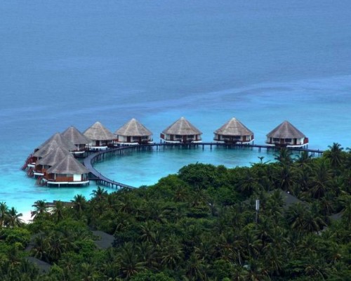 Adaaran Prestige Water Villas 5* — Раа Атолл, Мальдивы