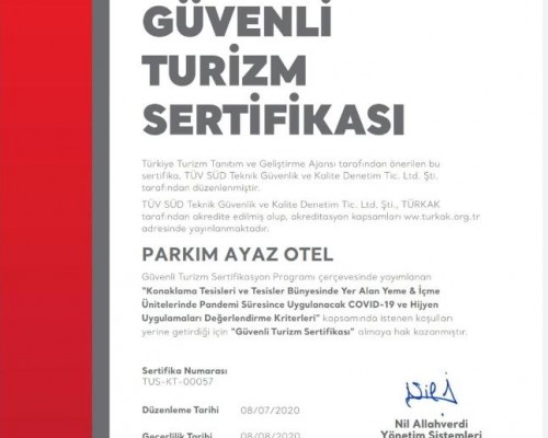 Parkim Ayaz Hotel 4* в Гюмбете: честный обзор от турагента