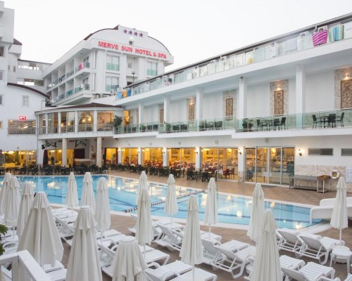 Merve Sun Hotel 4* — семейный отель в Кумкое (Турция)