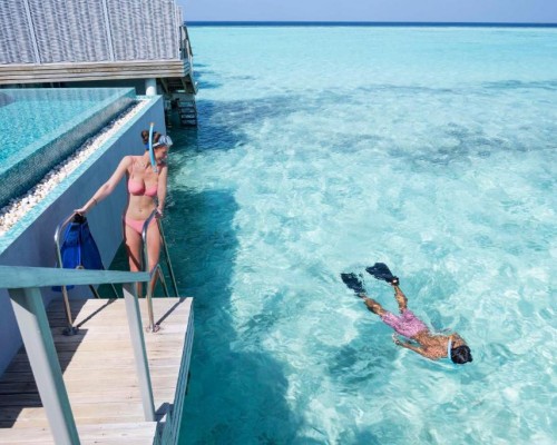 Outrigger Maldives Maafushivaru Resort 5* — Ари Атолл, Мальдивы