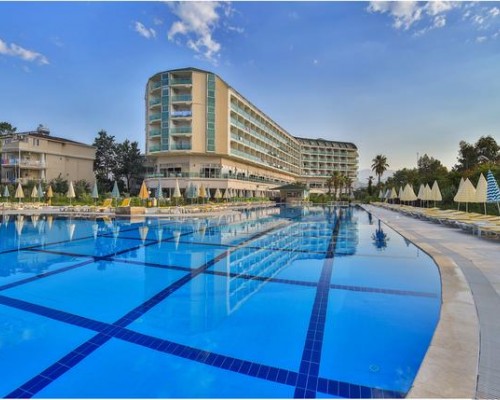 Hedef Beach Resort & Spa 5* — семейный отдых в Конаклы