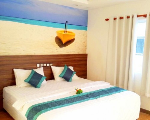 Canopus Retreat Thulusdhoo — отель 3* на острове Тулусду, Мальдивы
