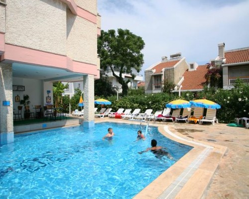 Erdenhan Apart Hotel в Мармарисе: апарт-отель для пляжного отдыха и праздников