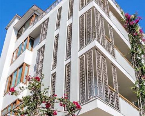 Defne Hotel в Каше — небольшой отель с завтраком и видом на море