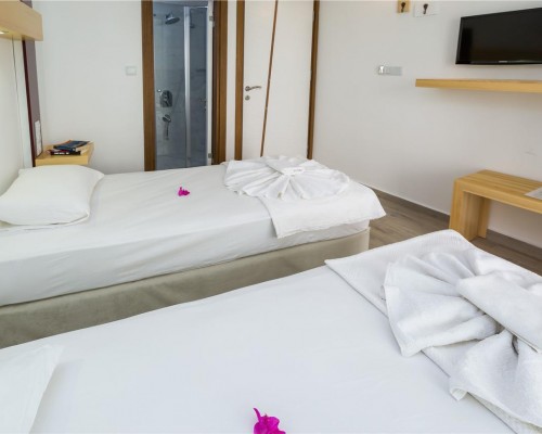 Defne Hotel в Каше — небольшой отель с завтраком и видом на море