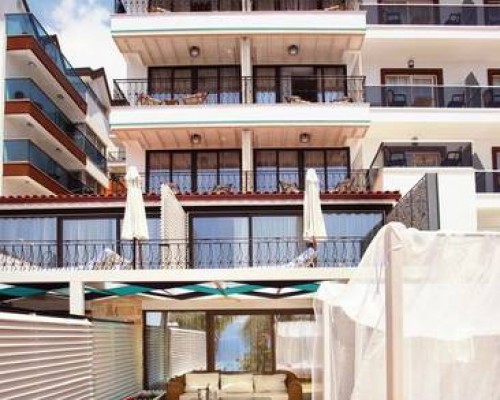 Nur Beach Hotel, Каш — отель без категории с видом на море