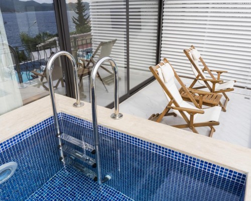 Nur Beach Hotel, Каш — отель без категории с видом на море