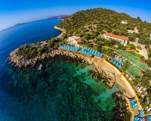 Blanca Beach Hotel в Каше: свой пляж и тишина