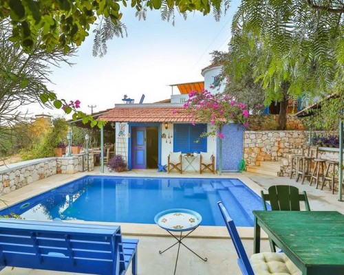 Yesil Villa в Каше: скромная вилла с общей кухней