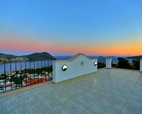 Villa Asya в Калкане: вилла с бассейном и панорамным видом