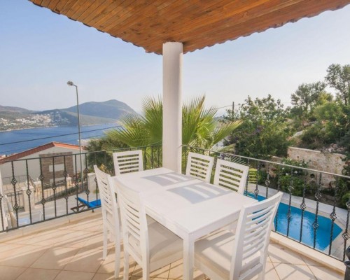 Villa Asya в Калкане: вилла с бассейном и панорамным видом