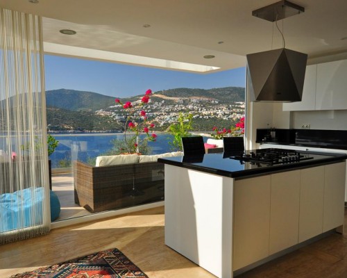 Villa Lumineux в Калкане: апартаменты с бассейном и кухней