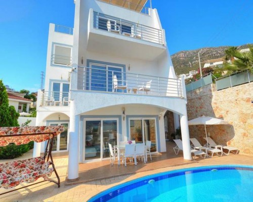 Villa Tepe в Калкане: вилла с бассейном для дайвинга и спокойного отдыха