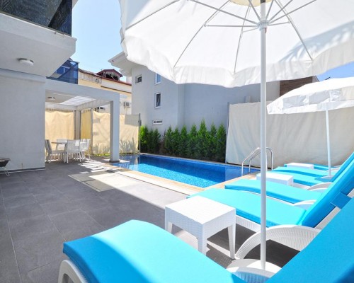 Villa Aydin в Фетхие: скромный отель в центре, рядом с древними гробницами