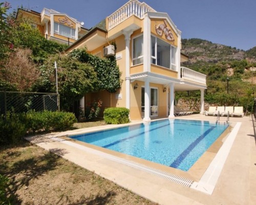 Dream Holiday Villa 6, Аланья: вилла с бассейном для пляжного отдыха
