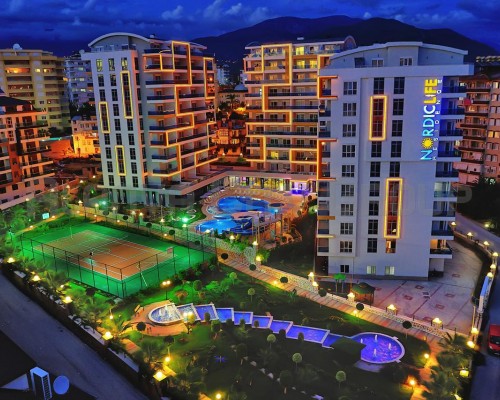 Sadad Nordic Residence, Аланья: апартаменты с бассейнами и спортом