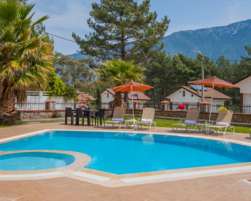 Olympia Villas в Олюденизе: виллы с бассейном и джакузи