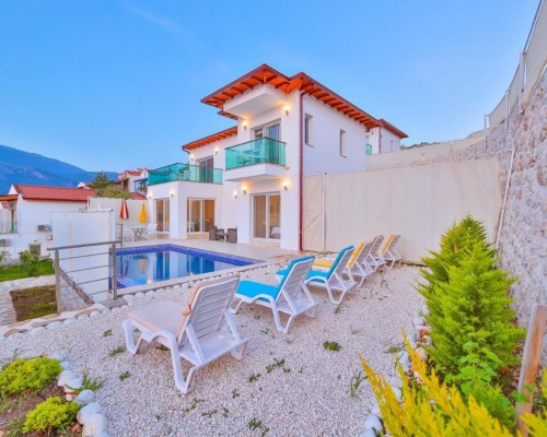 Villa James 4 в Каше: вилла с бассейном и барбекю