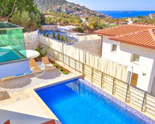 Villa James 5 в Каше: вилла с бассейном и зоной барбекю