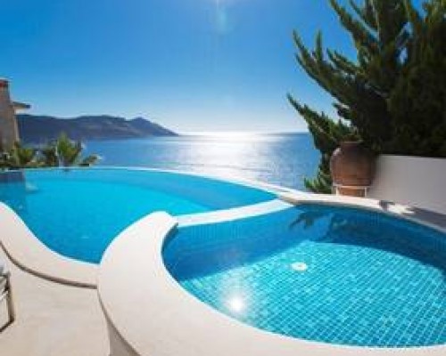 Villa Aganta в Каше — вилла с бассейном и барбекю