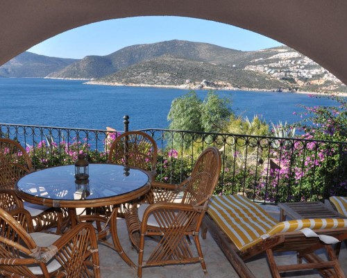 Club Patara Villas в Калкане: виллы с бассейном и видом на залив
