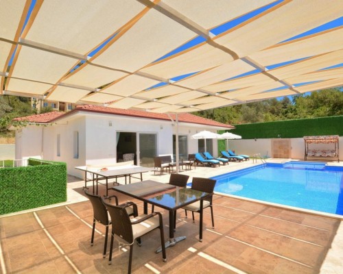 Korunakli Villa Despina — вилла с бассейном в Калкане