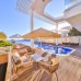 Villa Hill Side в Калкане: вилла с бассейном и джакузи