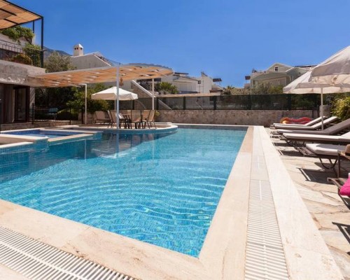Villa Zeytin Koru, Калкан — вилла без категории с бассейном
