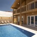 Eco Villa Fulya в Калкане: вилла с бассейном и видом