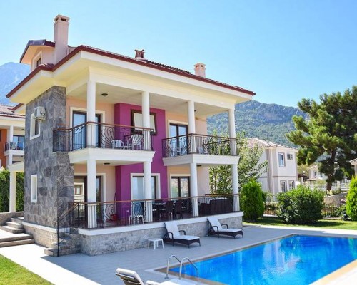 Villa Ruby в Фетхие: вилла с бассейном в Оваджике
