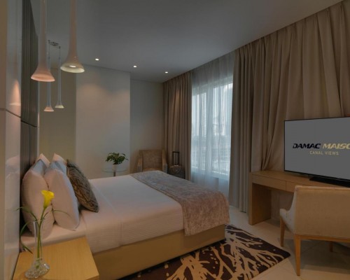 Damac Maison Canal Views — апарт-отель в Business Bay, Дубай