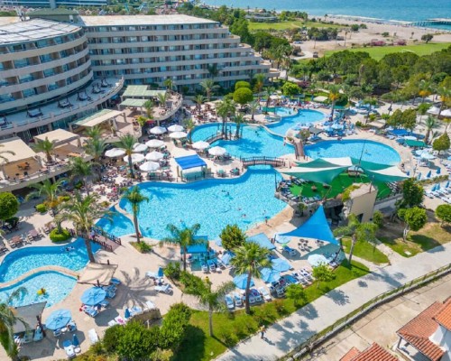 Armas Pemar Beach Resort 5* — семейный отель на первой линии в Сиде