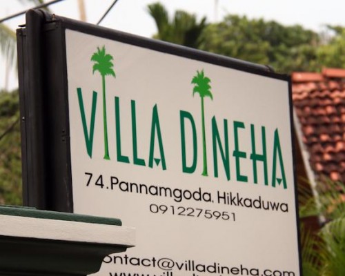 Villa Dineha 3* — Хиккадува, Шри-Ланка