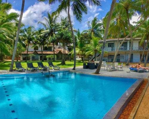 Amor Beach Unawatuna — отель 3* на первой линии в Унаватуне