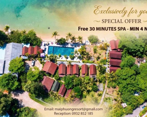 Mai Phuong Resort Phu Quoc — тихий отель 2* на первой линии