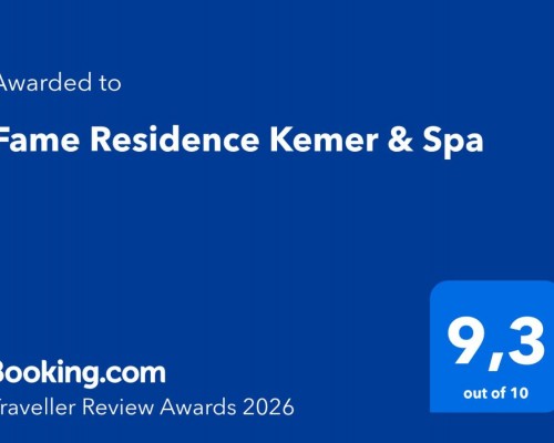 Fame Residence Kemer & Spa 5* — отдых в Кемере на первой линии