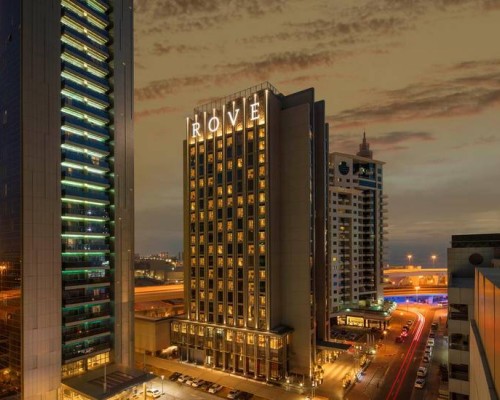Rove Dubai Marina 3* — отель в Дубай-Марине, ОАЭ