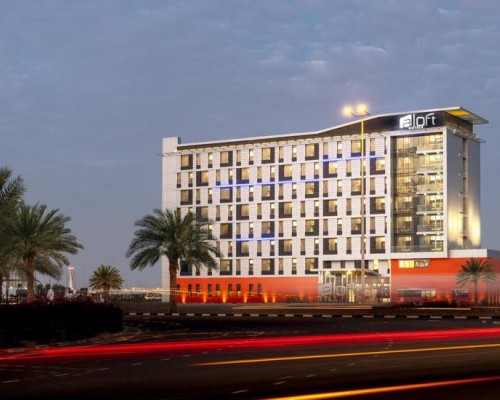 Aloft Dubai South: отель 4* в Дубае, рядом с аэропортом