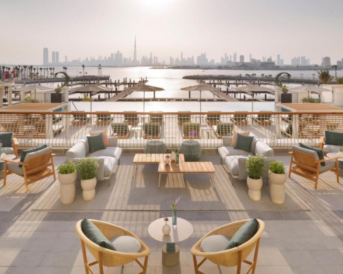 Vida Creek Harbour 4* — отель в Дубае с видом на марину