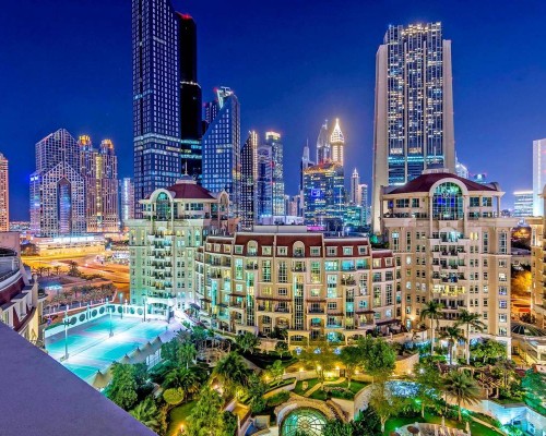 Roda Al Murooj Residences 5* — апарт-отель в центре Дубая