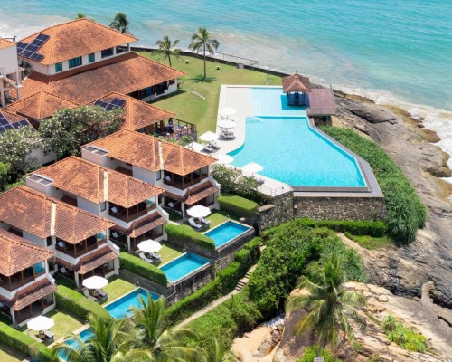 Saman Villas 5* — отель на первой линии в Бентоте
