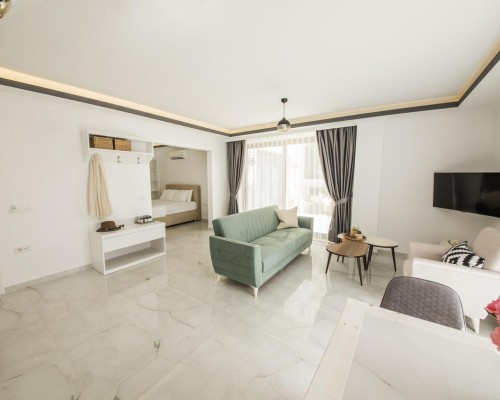 Cherry Suite в Калкане: апартаменты с завтраком и дайвингом
